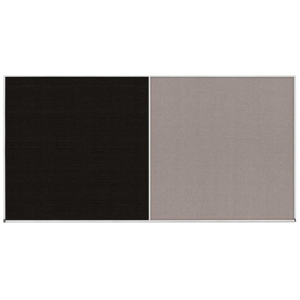 Enclosed Corkboard, 1 Door, 48"x36", 4" Fra